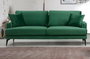 Atelier Del Sofa Papira de 3 plazas Verde